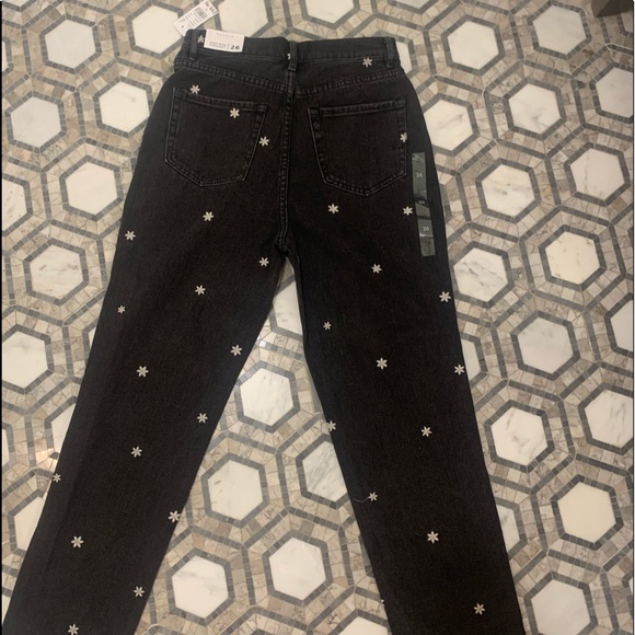 PacSun black daisy jeans - Picture 4 of 6